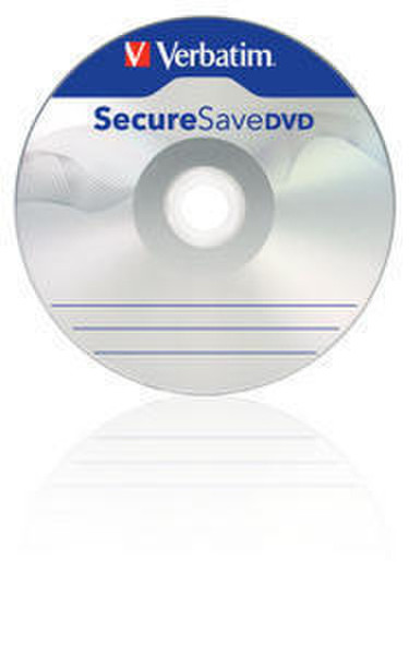 Verbatim SecureSave DVD 4.5ГБ DVD-R 5шт