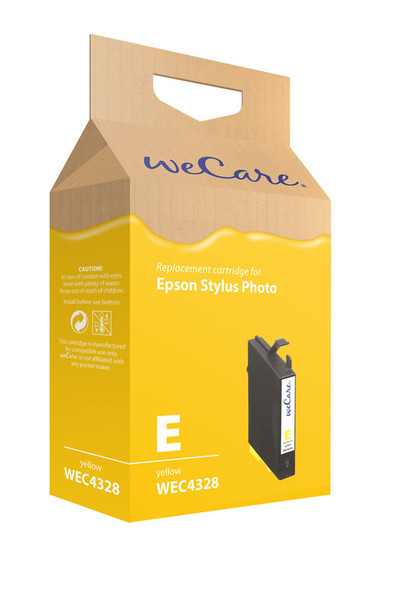 Wecare WEC4328 Желтый струйный картридж