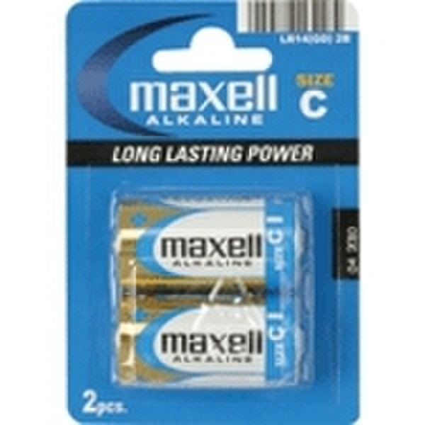 Maxell LR-14 Blister (2 pack) Alkali Nicht wiederaufladbare Batterie