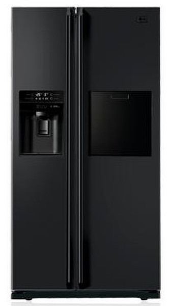 LG GR-P2374ENR Freistehend 606l Schwarz Side-by-Side Kühlkombination