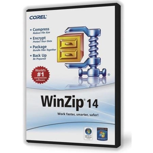 Corel Winzip 14 Standard, 1user, Win, Box