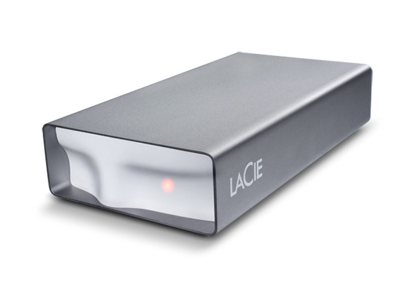 LaCie Grand Hard Disk, 1TB 2.0 1000GB Silver external hard drive