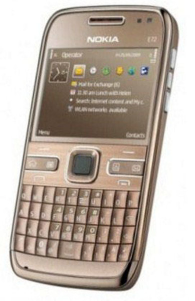 Nokia E72 Коричневый смартфон