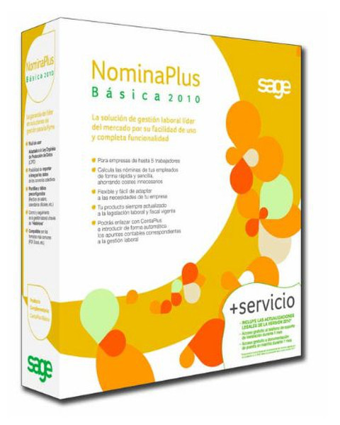 Sage Software NominaPlus Básica 2010
