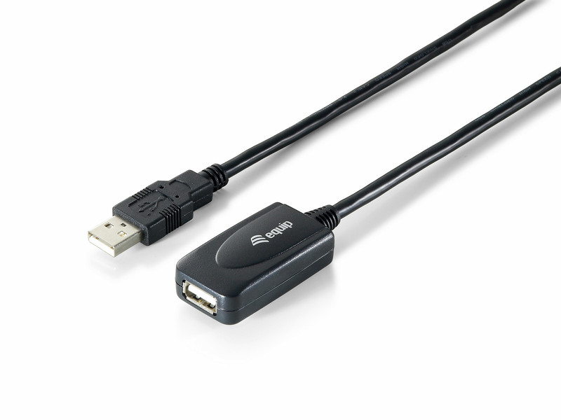 Equip 133336 5м USB A USB A Черный кабель USB