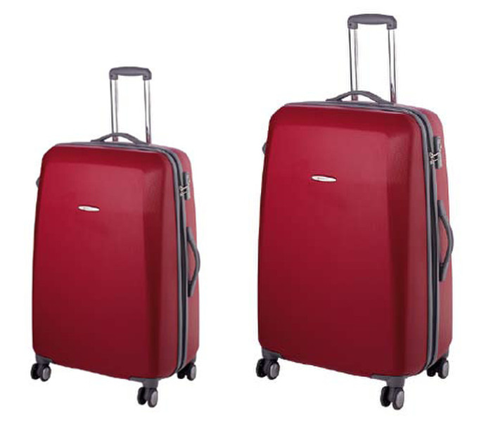 Roncato Set nest 2 uprights (large-medium) 4 wheels Red briefcase