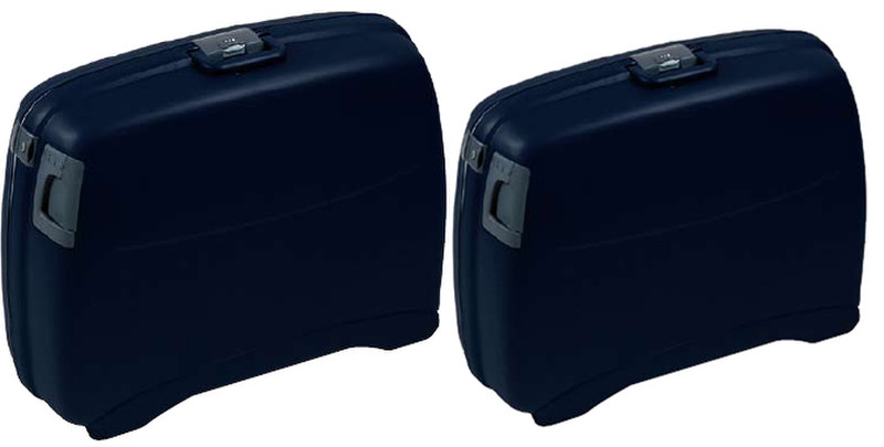 Roncato Set nest 2 suitcases Blue briefcase