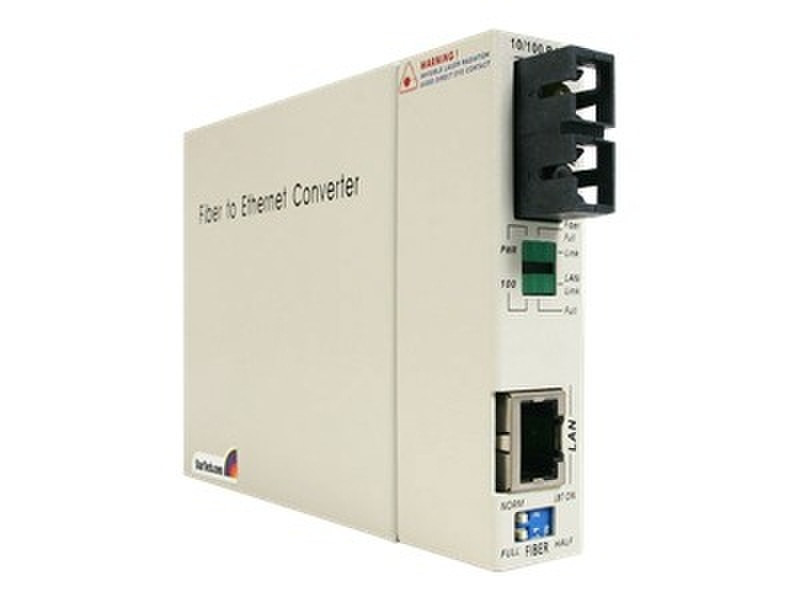StarTech.com Fiber Ethernet Converter 100Mbit/s network media converter