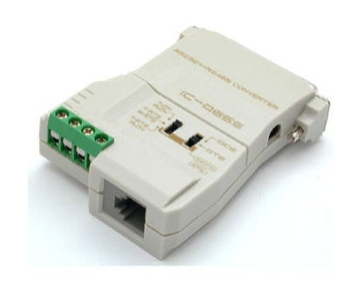StarTech.com RS-232 - RS485/422 Converter RS-232 RS485/422 Grey cable interface/gender adapter