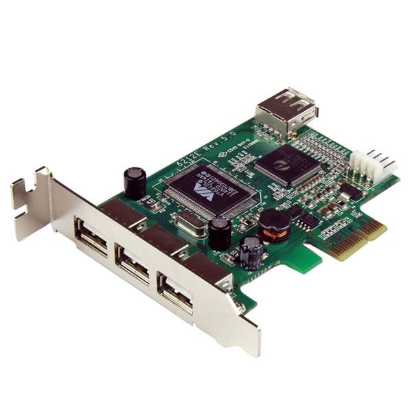 StarTech.com 4 Port USB 2.0 PCI Express Low Profile Schnittstellenkarte