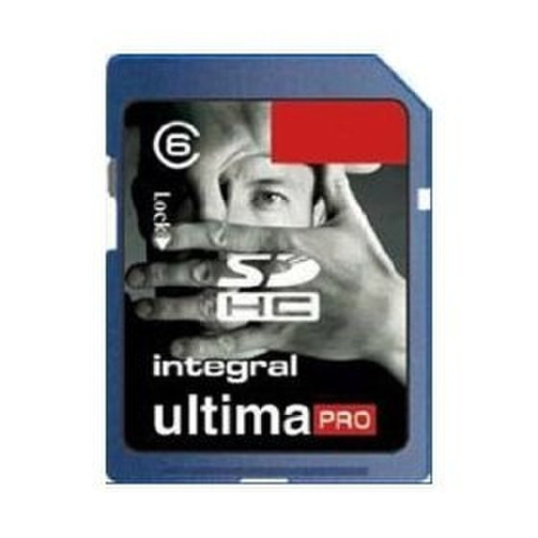 Integral 4GB UltimaPro SDHC + USB card reader 4GB SDHC memory card
