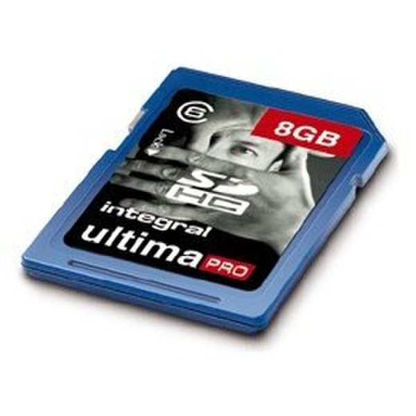 Integral 8GB UltimaPro SDHC +USB card reader 8ГБ SDHC карта памяти