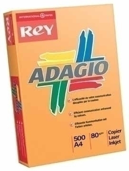 Rey Adagio A4 80 g/m² Salmon 500 sheets Druckerpapier