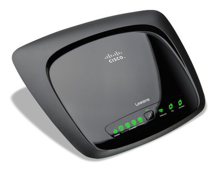 Linksys WAG120N Schwarz WLAN-Router