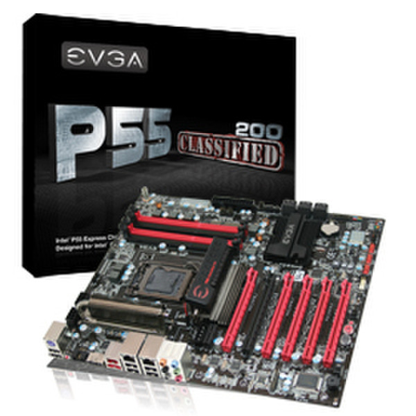 EVGA P55 Classified 200 Socket H (LGA 1156) Extended ATX motherboard
