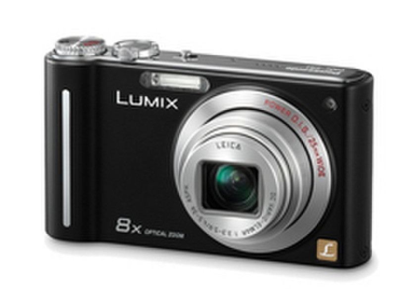 Panasonic Lumix Kompaktkamera 12.1MP 1/2.33Zoll CCD 4000 x 3000Pixel Schwarz