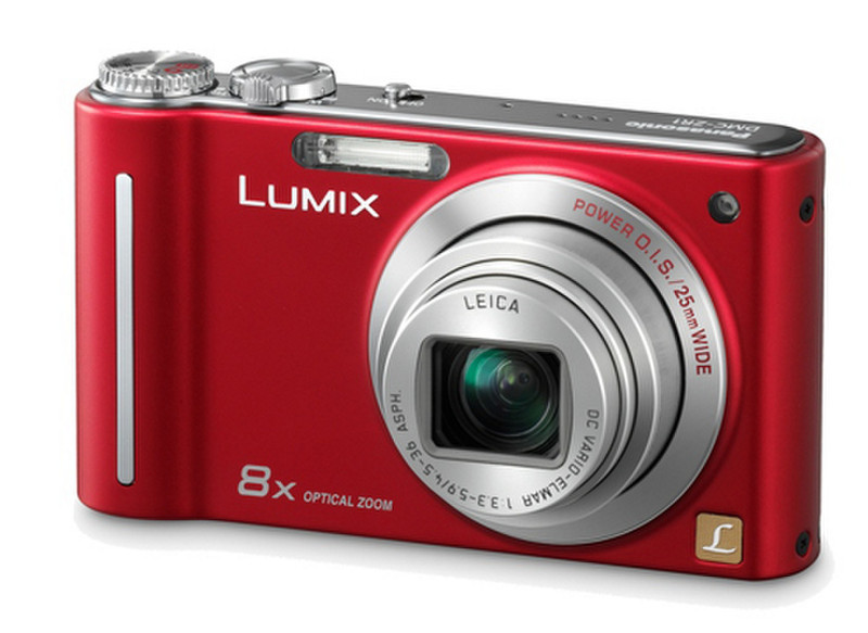 Panasonic Lumix Kompaktkamera 12.1MP 1/2.33Zoll CCD 4000 x 3000Pixel Rot