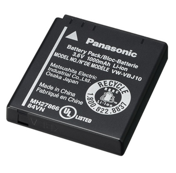 Panasonic VW-VBJ10E Lithium-Ion (Li-Ion) 940mAh 3.6V rechargeable battery