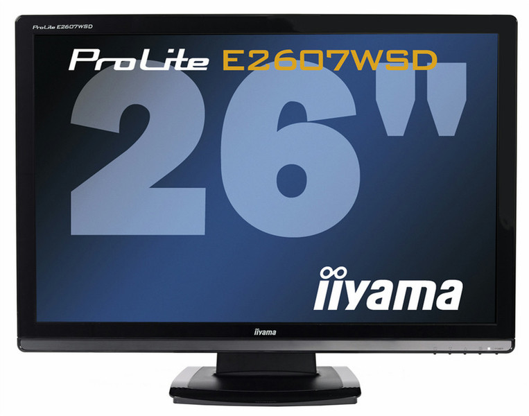 iiyama ProLite E2607WSD-B1 26Zoll Schwarz Computerbildschirm