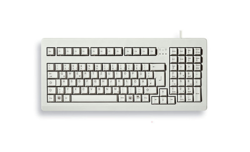 Cherry G81-1800 USB QWERTY Серый клавиатура