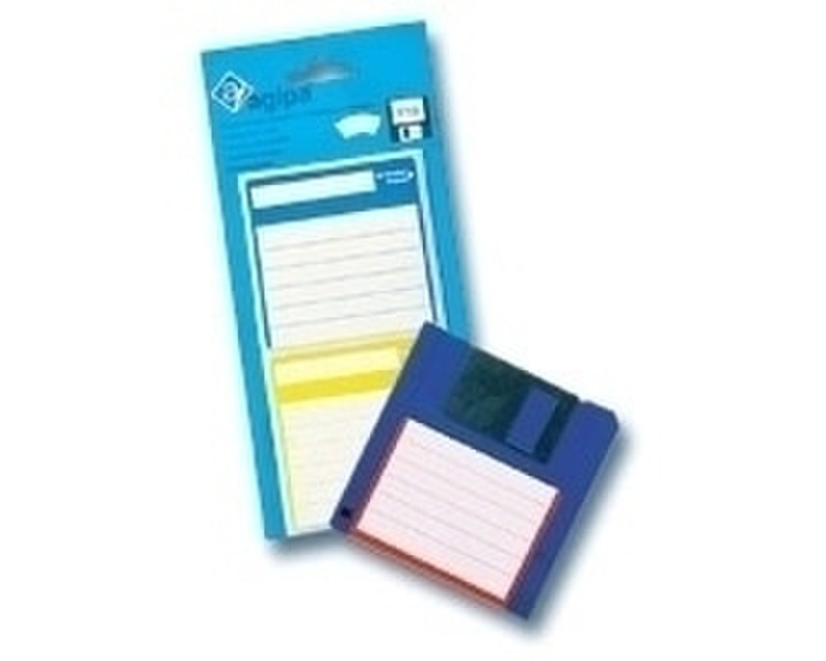 Agipa Pocket of diskette labels 70 x 70 mm 20шт самоклеящийся ярлык