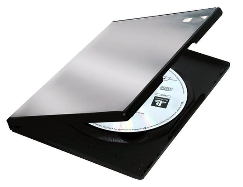 Fellowes 83357 DVD case 1discs Black