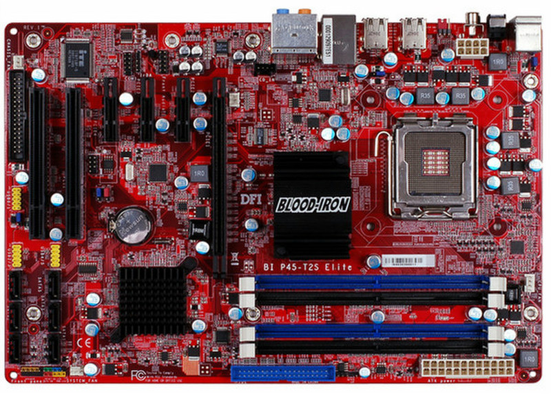 DFI BI-P45-T2S Socket T (LGA 775) ATX motherboard