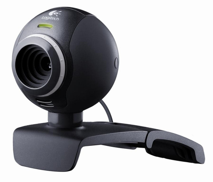 Logitech 960-000393 1.3MP 1280 x 1024pixels USB 2.0 Black webcam