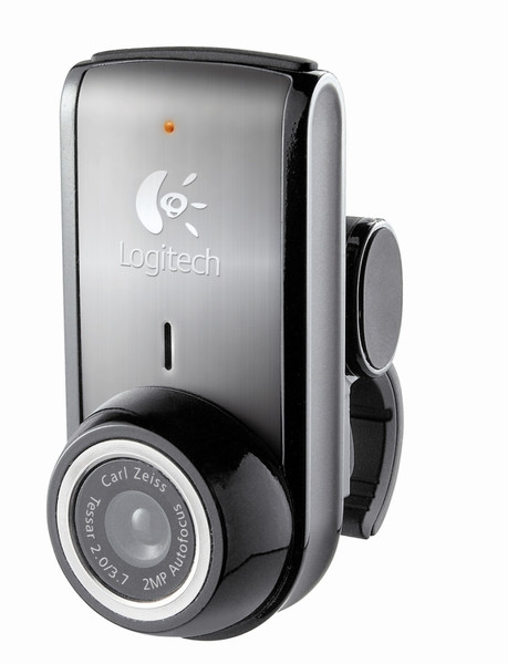 Logitech 960-000533 2MP 1600 x 1200Pixel USB 2.0 Schwarz Webcam