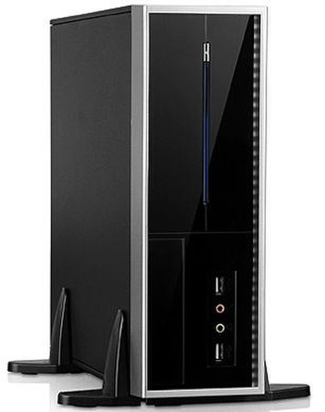 Foxconn RS-338 Low Profile (Slimline) Black,Silver computer case