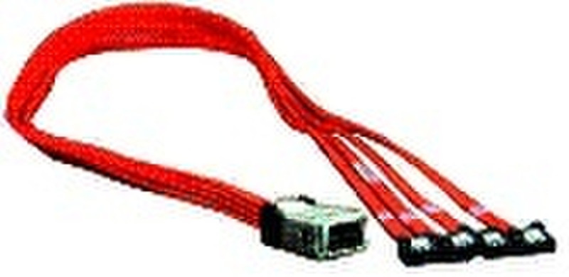 Highpoint 1B-1M4S 1м Серый кабель SATA