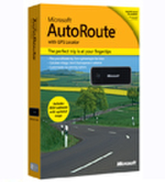 Microsoft AutoRoute with GPS Locator