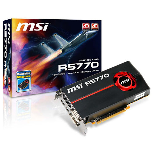 MSI R5770-PM2D1G 1GB GDDR5 graphics card