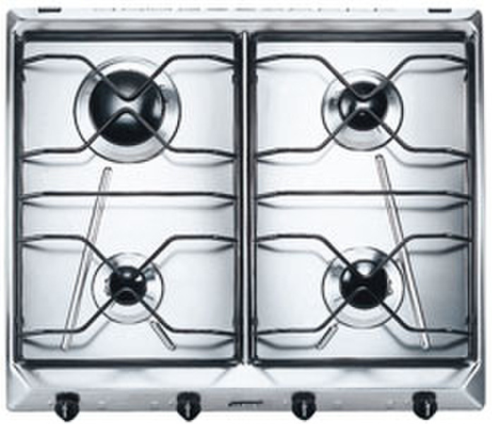 Smeg SV564-3 Встроенный Gas hob Нержавеющая сталь плита