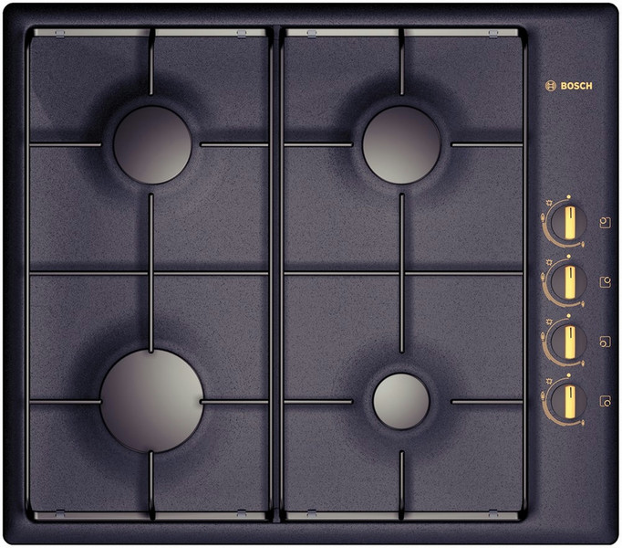 Bosch PCD619DEU Встроенный Gas hob Черный плита