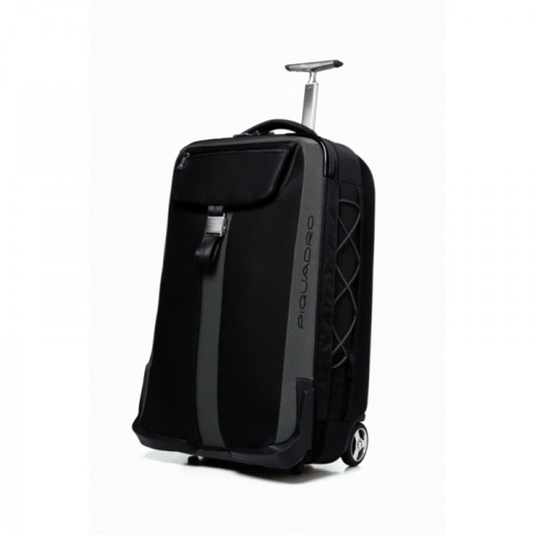 Piquadro Voyager Trolley Nylon Black briefcase