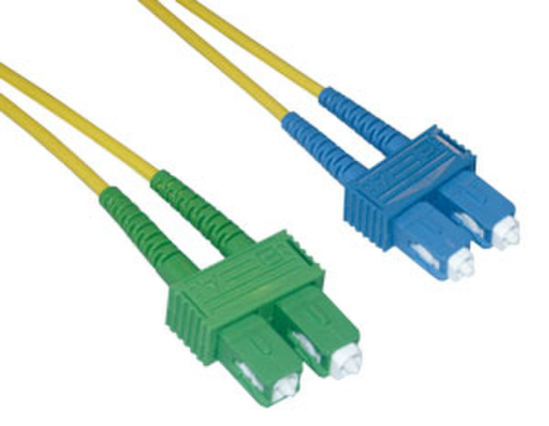 MCL Jarretiere Optique SCAPC / SC 3м SC Желтый оптиковолоконный кабель