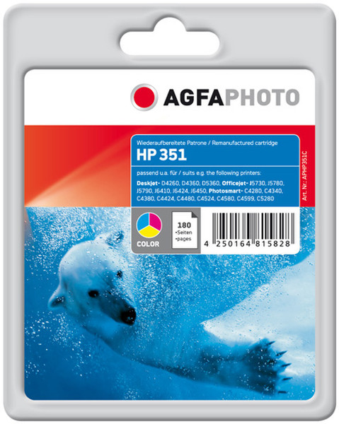 AgfaPhoto APHP351C струйный картридж