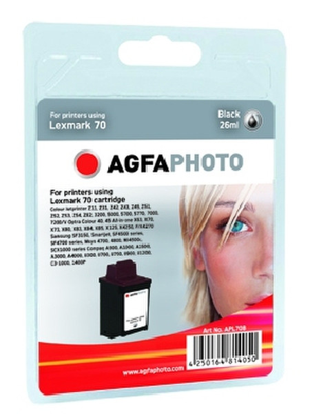 AgfaPhoto APL70B Черный струйный картридж
