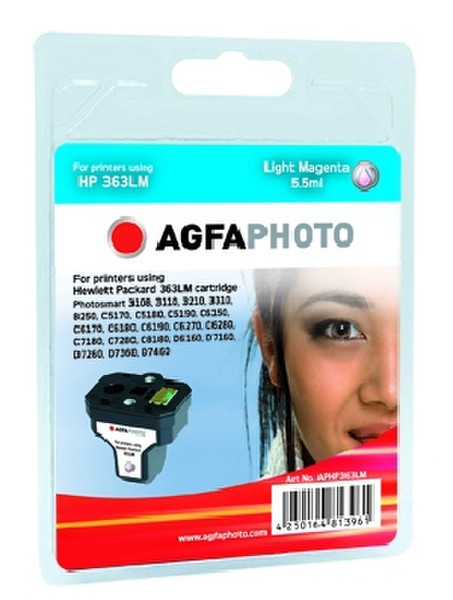 AgfaPhoto APHP363LM Светло-малиновый струйный картридж