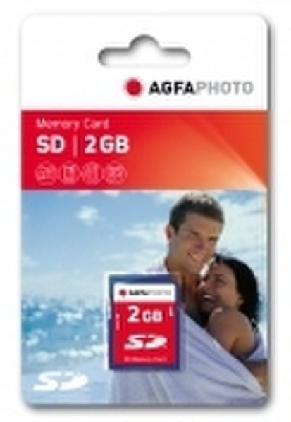 AgfaPhoto SD Memory cards 2GB SD Speicherkarte