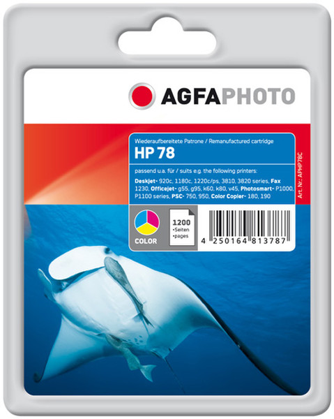 AgfaPhoto APHP78C струйный картридж