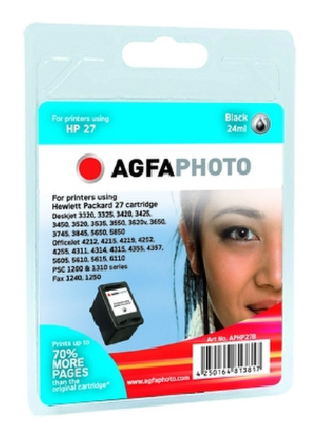 AgfaPhoto APHP27B Черный струйный картридж