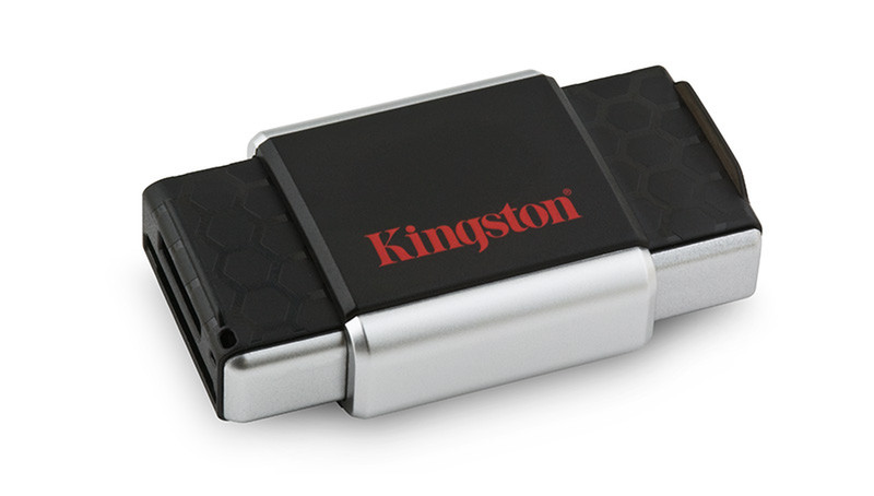 Kingston Technology USB 2.0 Card Reader USB 2.0 Schwarz Kartenleser