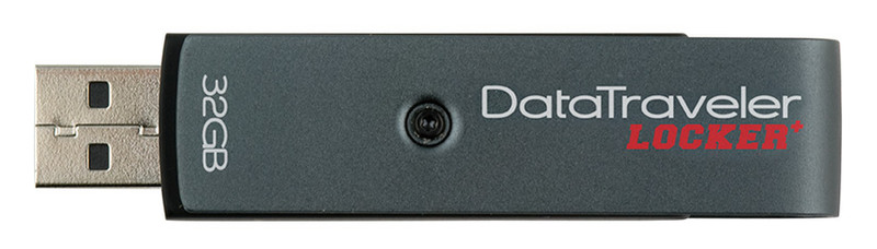 Kingston Technology DataTraveler 32GB Locker+ 32GB USB 2.0 Type-A Grey USB flash drive