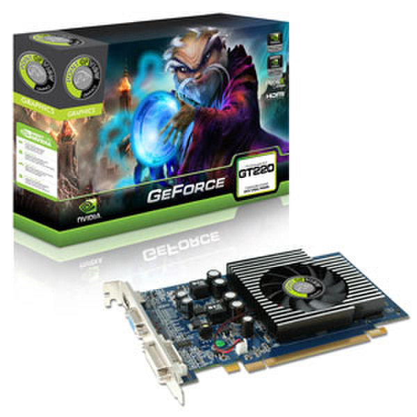 Point of View R-VGA150929-D2 GeForce GT 220 1GB GDDR2 graphics card