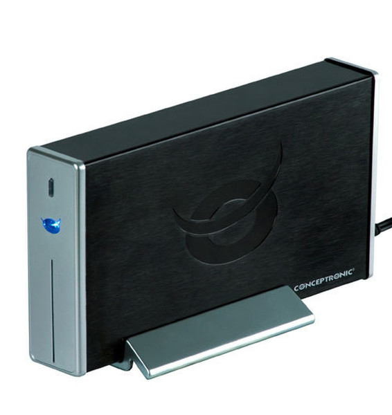 Conceptronic Grab‘n Go 3.5” Hard Disk Box Schwarz