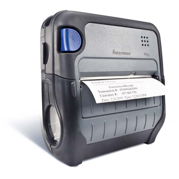 Intermec PB51 Direct thermal 203 x 203DPI Silver label printer