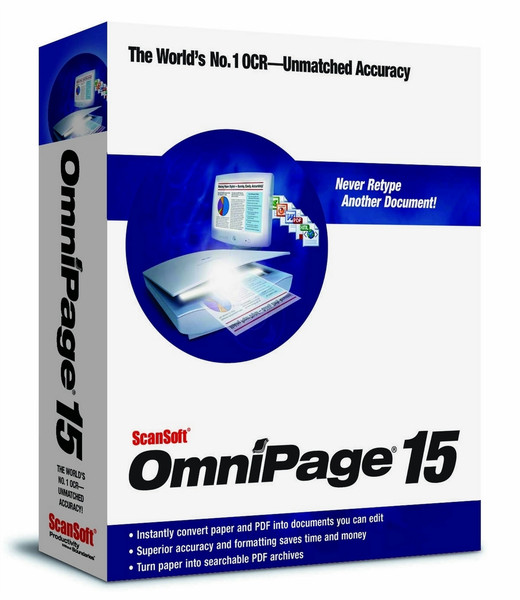 Nuance OmniPage 15 International English