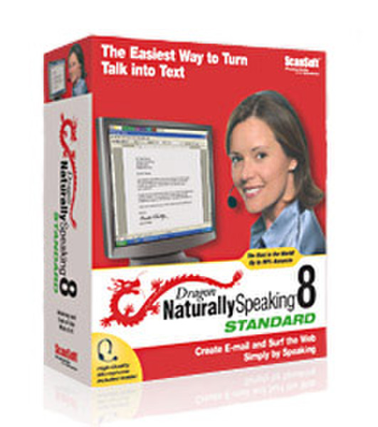 Nuance Dragon NaturallySpeaking 8 Standard